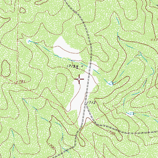 Topographic Map of Snowden Field, TX