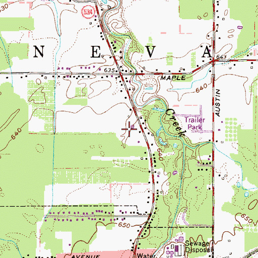 Topographic Map of Old Hickory Airport, OH
