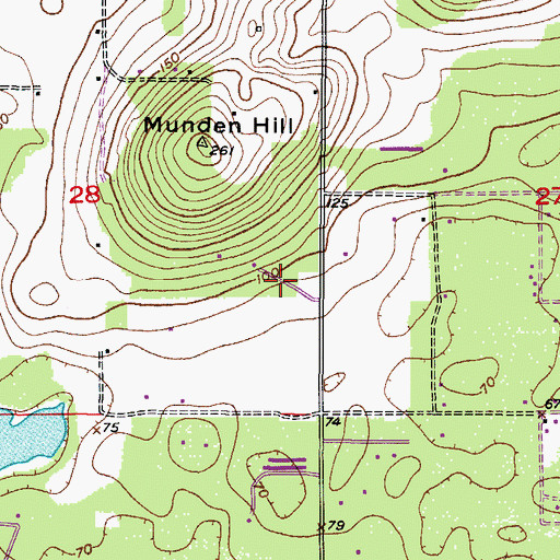 Topographic Map of Ranchaero Grand Vista Airport, FL