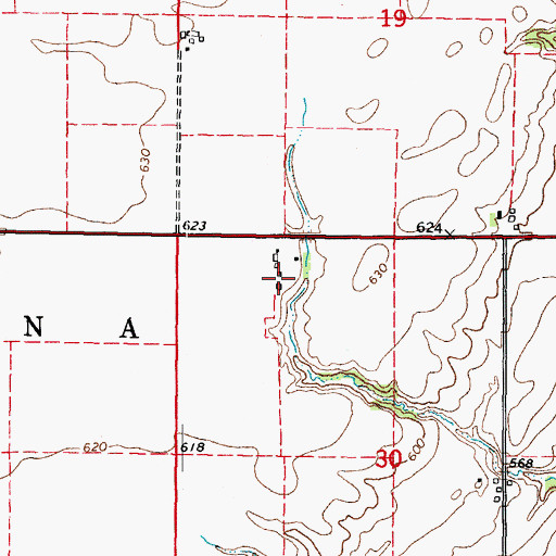 Topographic Map of Rottner Field, IL
