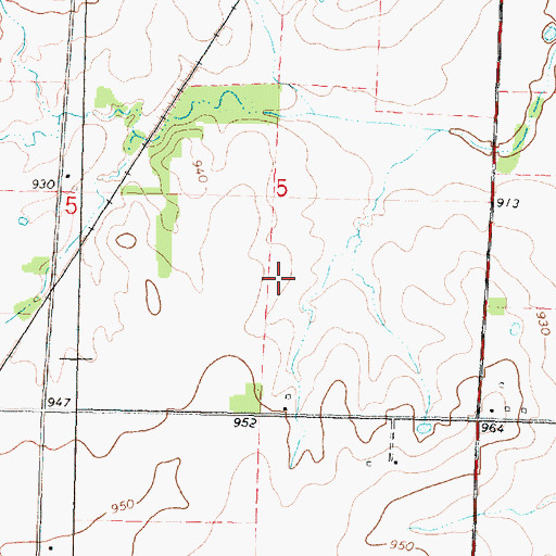 Topographic Map of Squadron Field, KS
