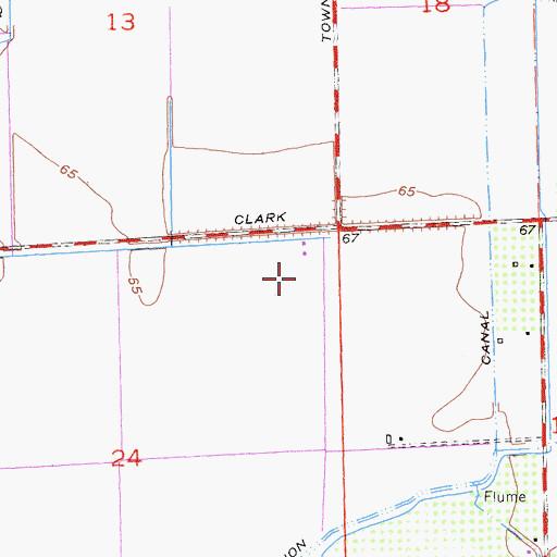 Topographic Map of Sutter Butte Dusters Airport, CA