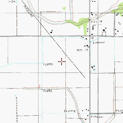 Topographic Map of Gotreaux Strip, LA