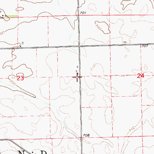 Topographic Map of Stichnoth RLA Airport, IL