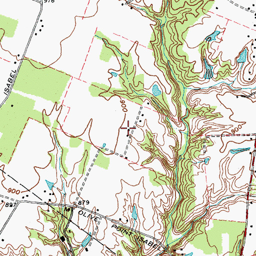 Topographic Map of Reed Field, OH