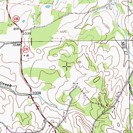 Topographic Map of Holder Field, TN