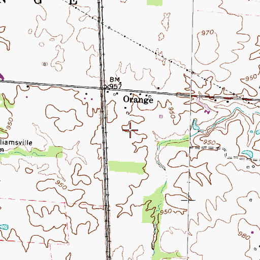 Topographic Map of Northport Meadows, OH