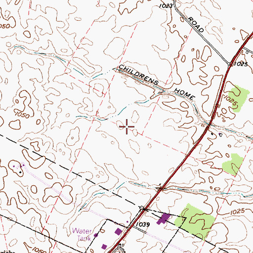 Topographic Map of Chevington Place, OH