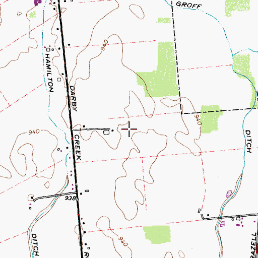 Topographic Map of Lakewood, OH