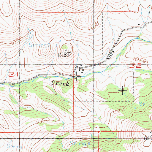 Topographic Map of Barba, CA