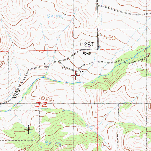 Topographic Map of Sylva Brothers, CA
