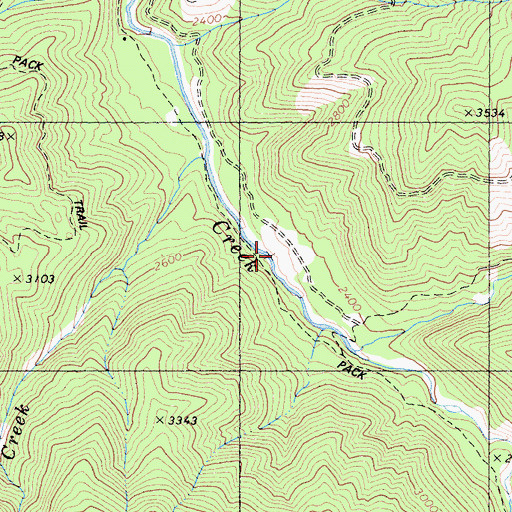 Topographic Map of Norcross, CA
