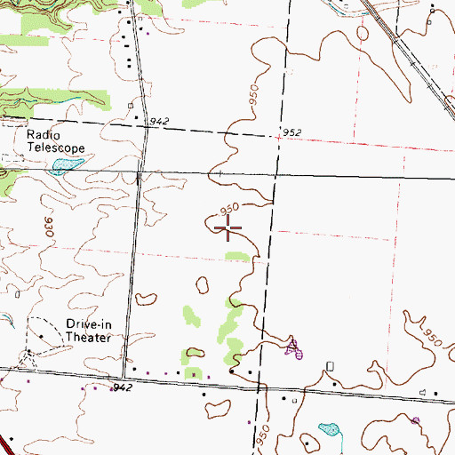 Topographic Map of Estates At Braumiller, OH