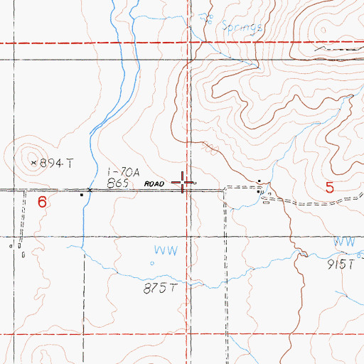 Topographic Map of Davis, CA
