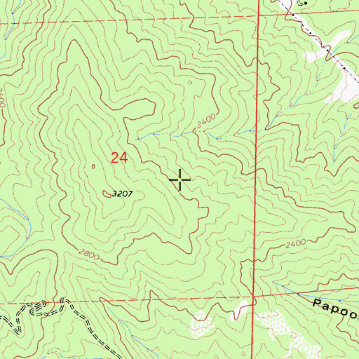 Topographic Map of Whiskeytown-Shasta-Trinity National Recreation Area, CA