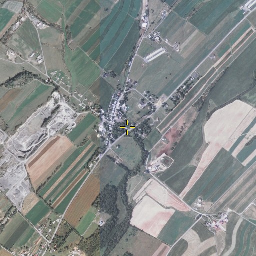 Aerial/Satellite Image of Dry Run Post Office, PA