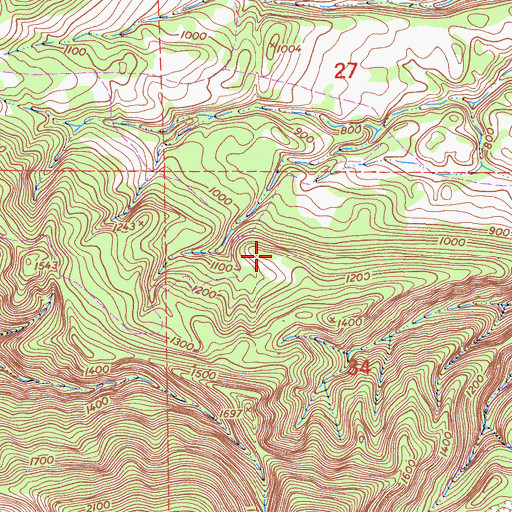 Topographic Map of Monterey County, CA