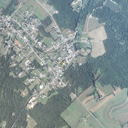 Aerial/Satellite Image of Ramey Post Office, PA