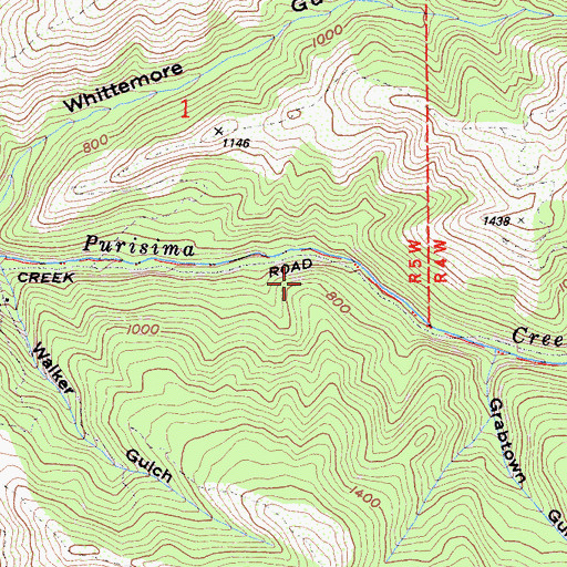 Topographic Map of San Mateo County, CA