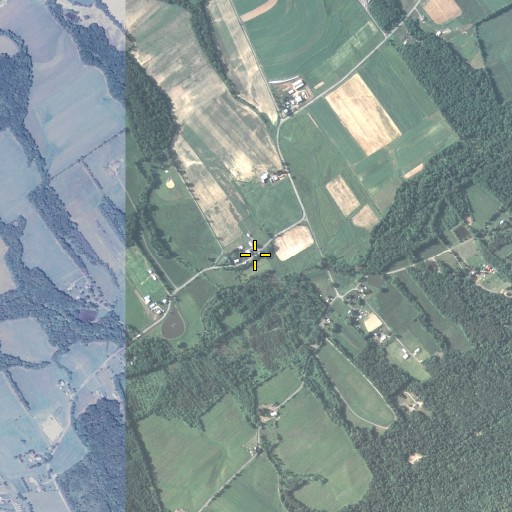 Aerial/Satellite Image of Amberson Post Office, PA