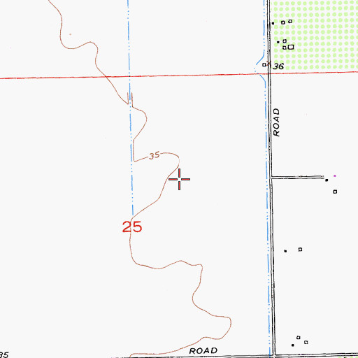 Topographic Map of Sutter County, CA