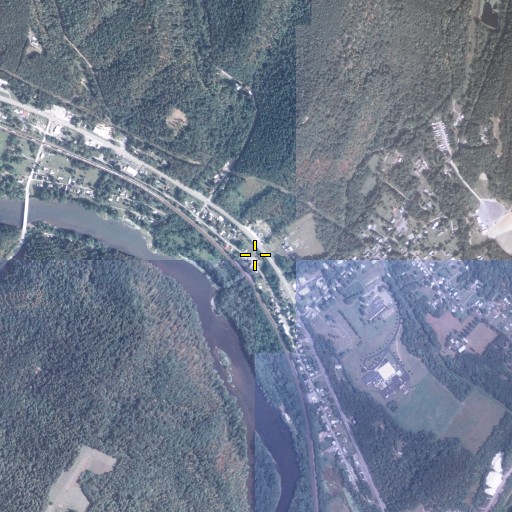 Aerial/Satellite Image of Mill Creek Post Office, PA