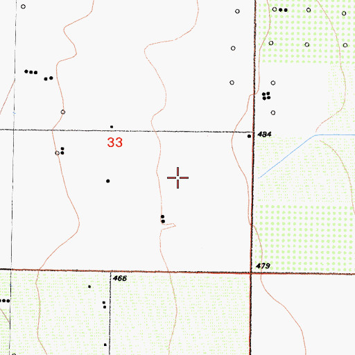 Topographic Map of Mountain View Oil Field, CA