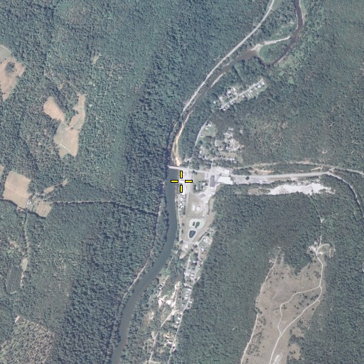 Aerial/Satellite Image of Riddleburg Post Office, PA