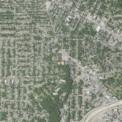 Aerial/Satellite Image of Five Points Post Office, OH
