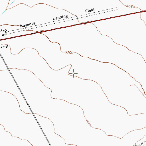 Topographic Map of Eagle Air Med, AZ
