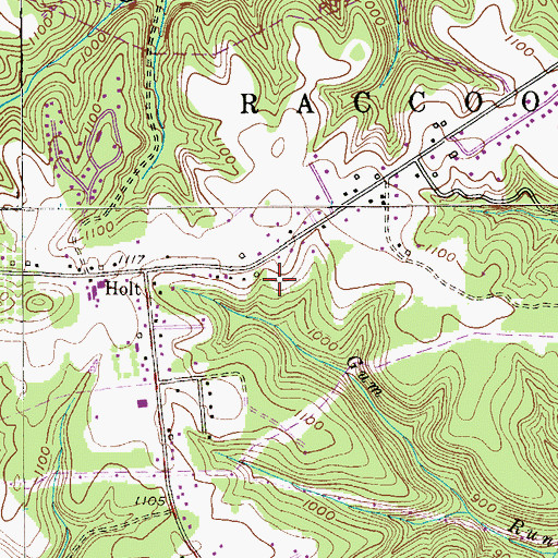 Topographic Map of Mount Zion Methodist Church Cemetery, PA