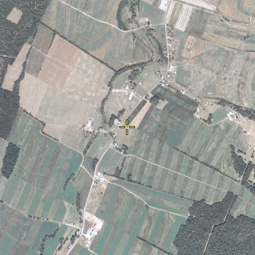 Aerial/Satellite Image of Shellytown Cemetery, PA