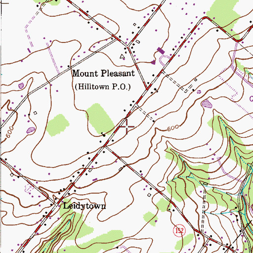 Topographic Map of Our Lady of the Sacred Heart, PA