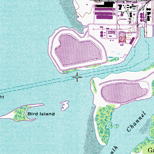 Topographic Map of Alafia River, FL