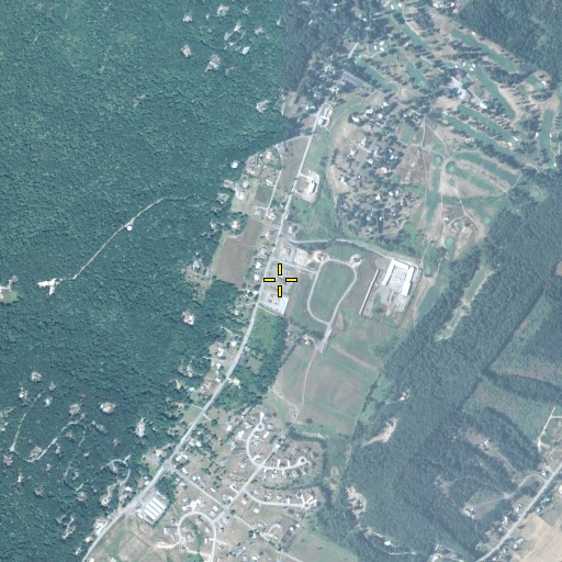 Aerial/Satellite Image of Pennsylvania State Police Troop G Huntingdon Station, PA