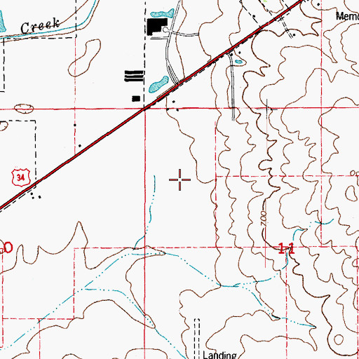 Topographic Map of Steeplechase At Churchill Club, IL