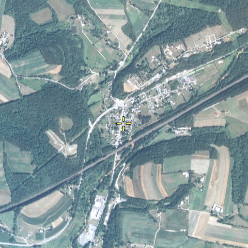 Aerial/Satellite Image of Wilmore Post Office, PA