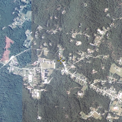Aerial/Satellite Image of South Mountain Post Office, PA