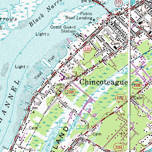 Topographic Map of Christ Union Baptist Church Cemetery, VA