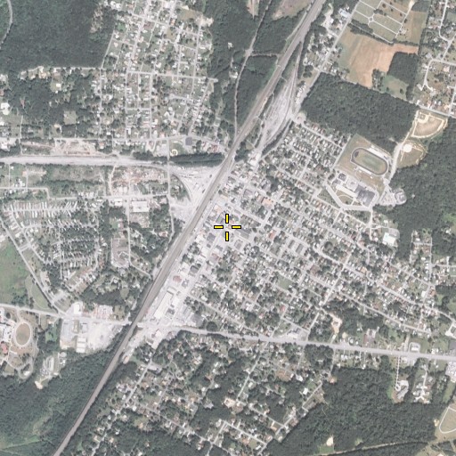 Aerial/Satellite Image of Cresson Borough Police Department, PA