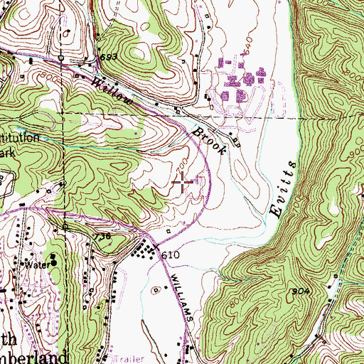 Topographic Map of Western Maryland Health System, MD