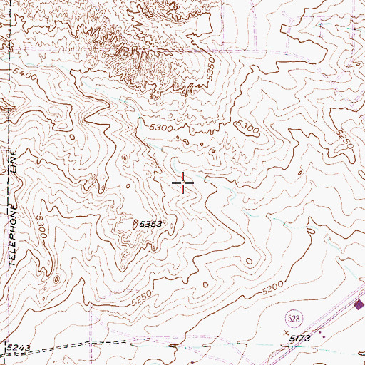 Topographic Map of Rio Rancho Fire and Rescue Station Number 7, NM