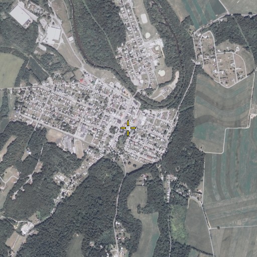 Aerial/Satellite Image of Williamsburg Borough Police Department, PA
