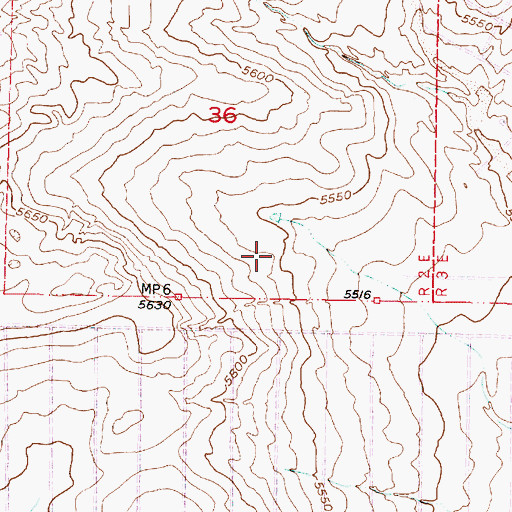 Topographic Map of University of New Mexico Sandoval Regional Medical Center, NM