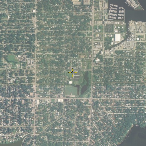Aerial/Satellite Image of Bartlett Park, FL