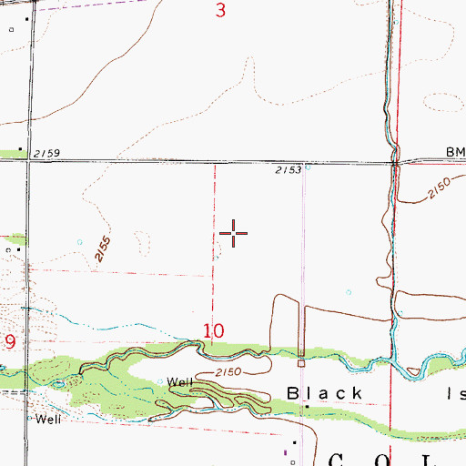 Topographic Map of Kearney Regional Medical Center, NE