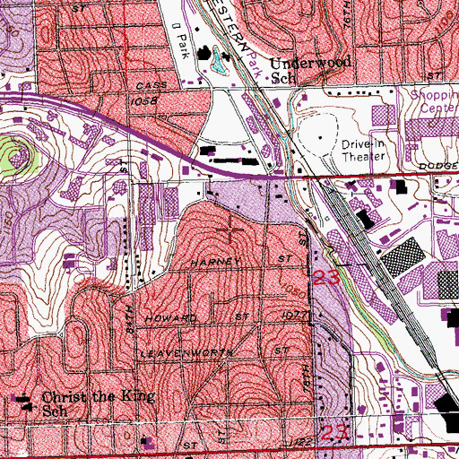 Topographic Map of Midwest NeuroScience Center, NE