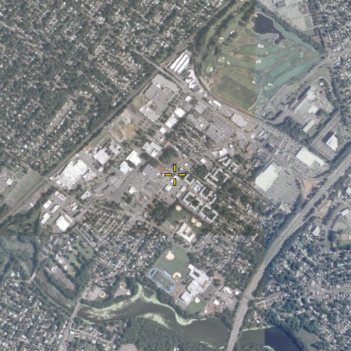 Aerial/Satellite Image of Clark Post Office, NJ