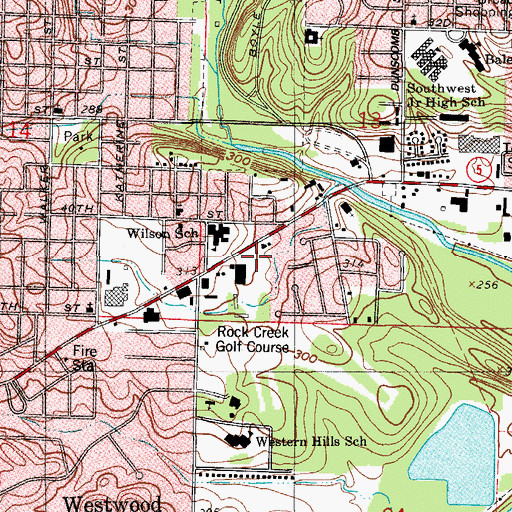 Topographic Map of Asher Post Office, AR