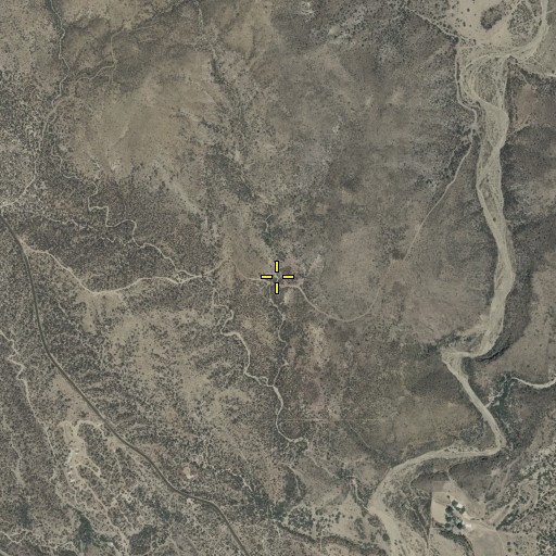 Aerial/Satellite Image of Collins Spring, AZ